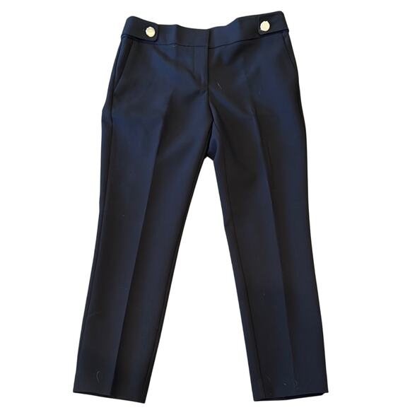 NWOT LOFT Petite Black Marisa Trouser Pant Size 4P - Picture 2 of 9